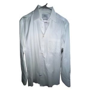Mens charles Tyrwhitt white long sleeve shirt
16/34 
Non iron classic fit